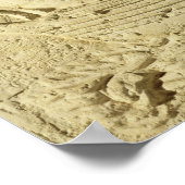 Detail van een verlichting van een boot vanaf een  poster (Hoek)