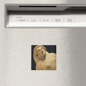 Detail van een vrouw sarcofaag van Cadiz, 5e tot 4 Magneet (Insitu (Vaatwasser))