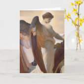 Detail van Engel, Elijah in de Wildernis Kaart (Gele Bloem)