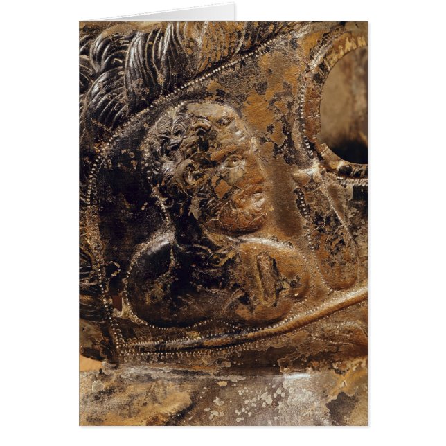 Detail van het gladiatormasker (Voorkant)