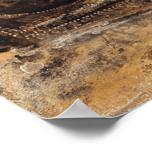 Detail van het gladiatormasker poster (Hoek)