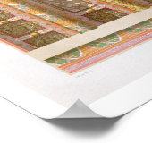 Detail van het grote plafond van de moskee van El- Poster (Hoek)