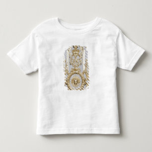 Detail van het panelen kinder shirts