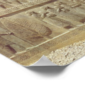 Detail van het reliëfbries op de oosttrap poster (Hoek)