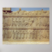 Detail van het reliëfbries op de oosttrap poster (Voorkant)