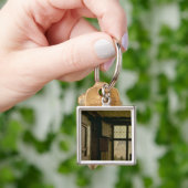Detail van het venster sleutelhanger (Hand)