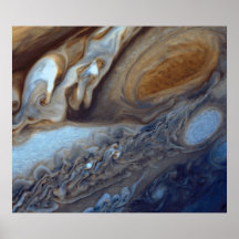 Detail van Jupiter Atmosphere Great Red Spot