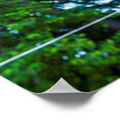 Detail van Koreaanse tempel Poster (Hoek)