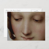 Detail van Madonna van de Meadow Briefkaart (Voorkant / Achterkant)