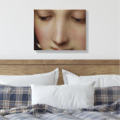 Detail van Madonna van de Meadow Canvas Afdruk (Insitu (Slaapkamer))