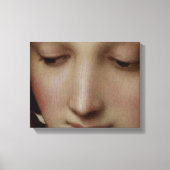 Detail van Madonna van de Meadow Canvas Afdruk (Voorkant)