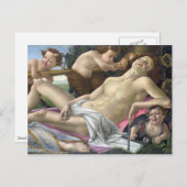 Detail van Mars, Venus en Mars door Botticelli Briefkaart (Voorkant / Achterkant)