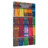 Detail van multicolor commercieel gebouw klembord (Rechts)
