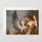 Detail van Oedipus en de Sphinx van Gustave Moreau Briefkaart (Voorkant / Achterkant)