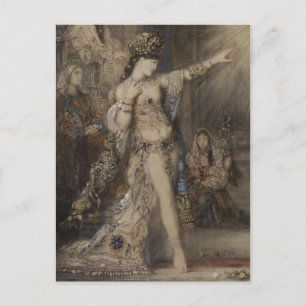 Detail van Salome en Apparatuur van de Moreau-Wate Briefkaart