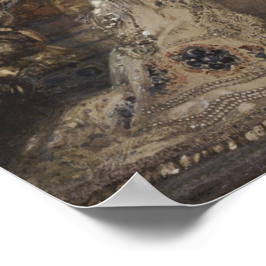 Detail van Salome en Apparatuur van de Moreau-Wate Poster (Hoek)