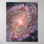 Detail van Spiral Galaxy M83 Poster (Voorkant)