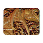 Detail van Thaise Boeddhistische Tempel Magneet (Horizontaal)