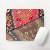 Detail van twee gebedrukkers muismat (Met muis)