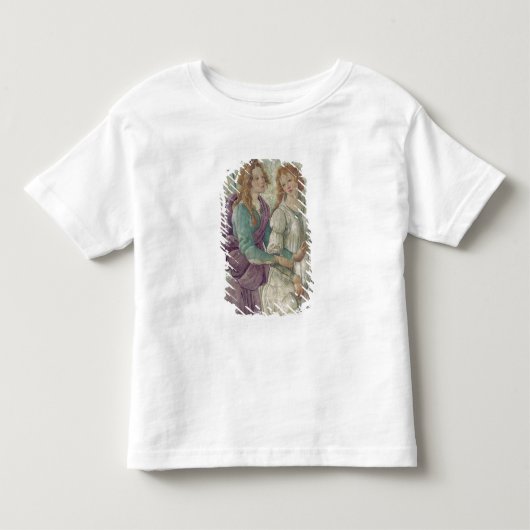 Detail van Venus en de Graces Kinder Shirts (Voorkant)
