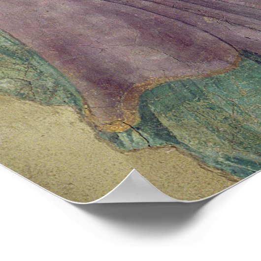 Detail van Venus en de Graces Poster (Hoek)