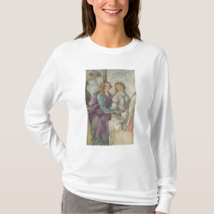 Detail van Venus en de Graces T-shirt