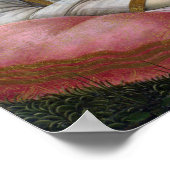 Detail van Venus, Venus en Mars door Botticelli Poster (Hoek)