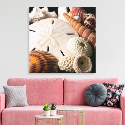 Detail van zeelieden uit de hele wereld 2 canvas afdruk (Insitu (Woonkamer))