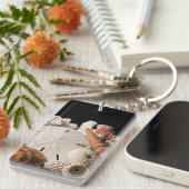 Detail van zeeschelpen van over de hele wereld sleutelhanger (Voorkant Rechts)