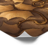 Detailed Carved Ivory Wallpaper - Luminous Texture Poster (Hoek)