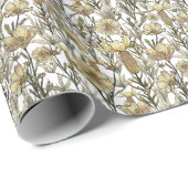 Detailed Floral Pattern Cadeaupapier (Rol Hoek)