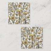 Detailed Floral Pattern Informatiekaartje (Voorkant / Achterkant)