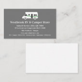 Detailhandel in RV en Camper Dealer Visitekaartje (Voorkant / Achterkant)