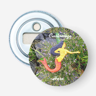 detailhandel in sirena mermaid button flesopener
