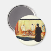  detailhandel, winkelen voor Mannen Magneet (Voorkant / Achterkant)