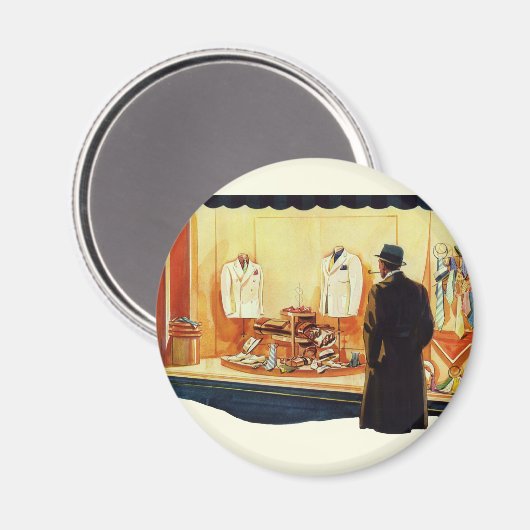  detailhandel, winkelen voor Mannen Magneet (Voorkant / Achterkant)