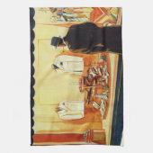  detailhandel, winkelen voor Mannen Theedoek (Verticaal)