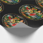  detailhandelaar Russische feiale fantasy kleurig Cadeaupapier (Hoek)