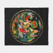 detailhandelaar Russische feiale fantasy kleurig Fleece Deken (Voorkant (Horizontaal))