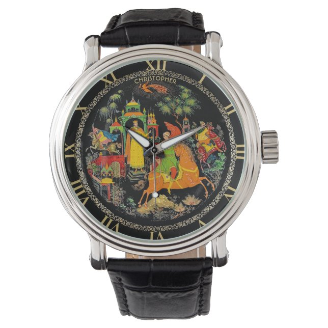  detailhandelaar Russische feiale fantasy kleurig Horloge (Voorkant)