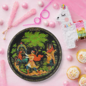 detailhandelaar Russische feiale fantasy kleurig Papieren Bordje (Feest)
