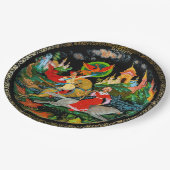 detailhandelaar Russische feiale fantasy kleurig Papieren Bordje (Gekanteld)