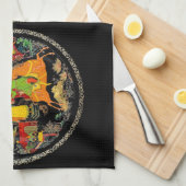  detailhandelaar Russische feiale fantasy kleurig Theedoek (Quarter Fold)