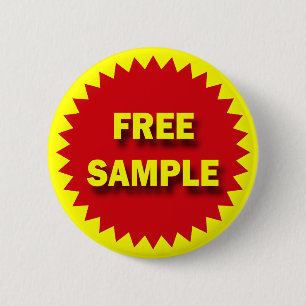 DETAILHANDELSBADGE - GRATIS MONSTER RONDE BUTTON 5,7 CM