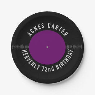 detailhandelszaak Vinyl Record — gepersonalisee Papieren Bordje