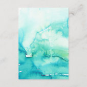 DETAILKAART | Elegant Floral Rustic Spring Antler Informatiekaartje (Achterkant)