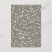 DETAILKAART | Elegant Roos Beauty Wedding Informatiekaartje (Achterkant)