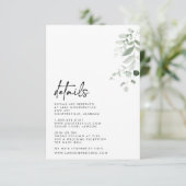 Detailkaart Informatiekaartje (Staand voorkant)