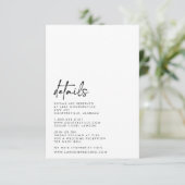 Detailkaart Informatiekaartje (Staand voorkant)