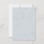 Detailkaart voor tuinbloei Inclusief RSVP-kaart RSVP Kaartje (Achterkant)